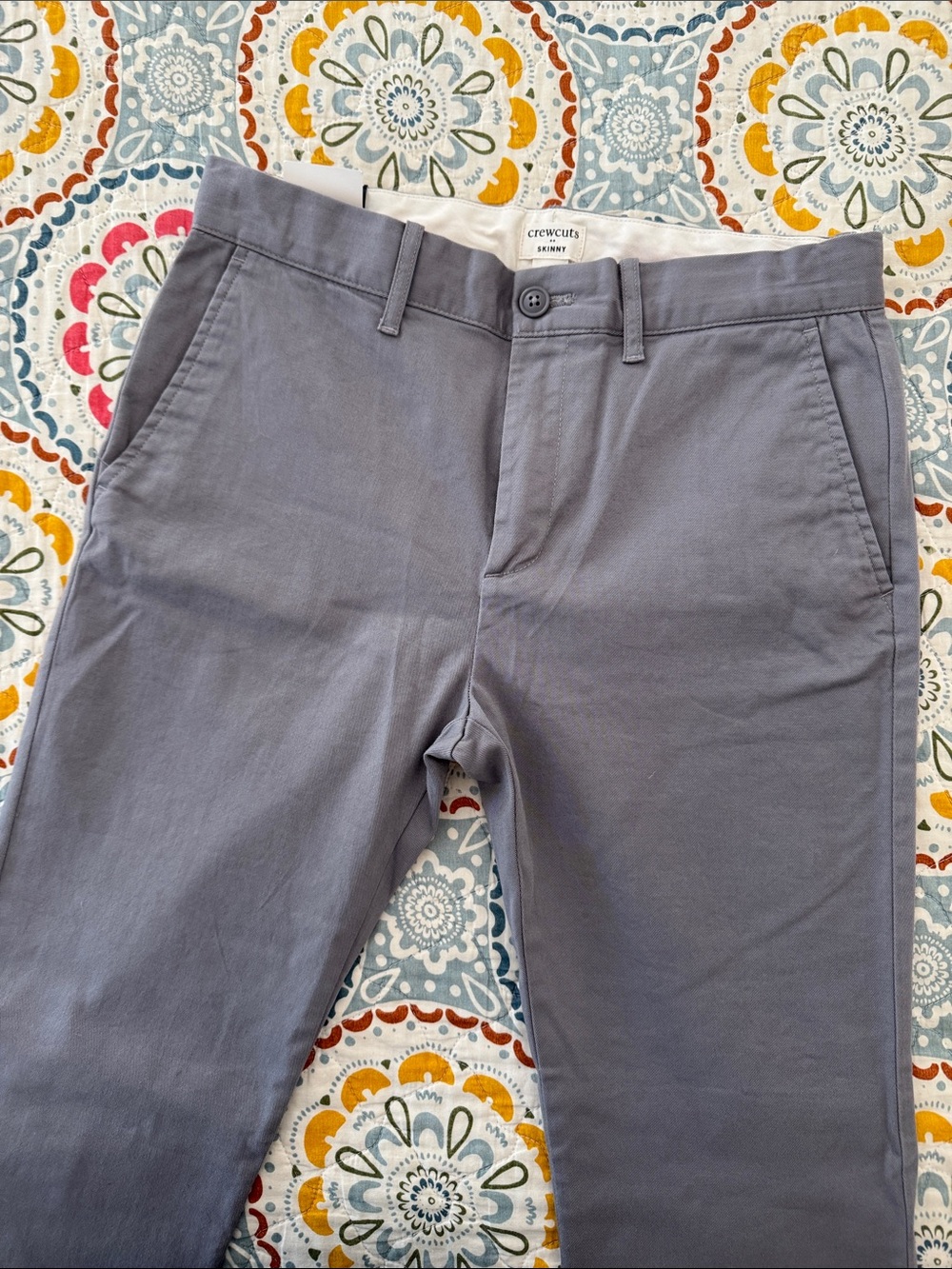 J. Crew crewcuts Skinny Chino Pants in Gray